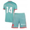Baby Fußballbekleidung Atletico Madrid Marcos Llorente #14 Auswärtstrikot 2024-25 Kurzarm (+ kurze hosen)